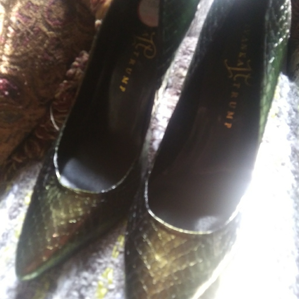 Ivanka Trump Snakeskin Heels